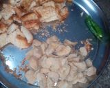A picture of step 5 of Bread  poha soya pulao.