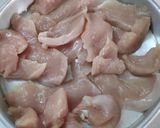 A picture of step 1 of Chicken Malai Tikka.