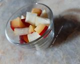 Une image de l'étape 4 de Coupe de fruits frais 🍐🍑.