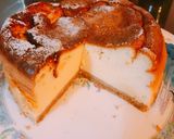 A picture of step 19 of Healthy Yoghurt Baked Cheesecake (low calories & low carb) witho.