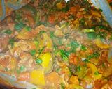 A picture of step 8 of Matumbo wetfry.