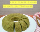Foto langkah ke 7 dari resep Bolu pisang kukus pandan (no mixer).