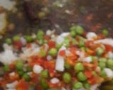 A picture of step 5 of Mexican Macroni pasta.