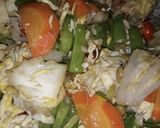 Foto langkah ke 6 dari resep Tumis Sayuran praktis.