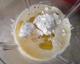 Foto langkah ke 2 dari resep Bolu Ketan Hitam Keju Karamel.