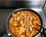韓式起士辣雞年糕午餐食譜的食譜步驟5照片