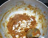 A picture of step 3 of Veg bhurji.
