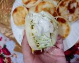 A picture of step 16 of Mini packet shuwarma without oven on tawa.