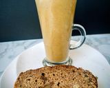 A picture of step 6 of Starbucks pumpkin spiced latte (copycat).