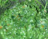 A picture of step 2 of Green chutney.
