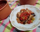 Pas rețetă Mâncare de vinete, în veselă de lut, la cuptor 2 fotografie