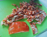 Foto del paso 1 de la receta: Menudo con garbanzos y punta de jamón a la hierbabuena