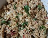 Foto langkah ke 4 dari resep "Botok Tempe teri daun selasih"😘👍.