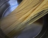 A picture of step 3 of Tikka spaghetti 🍝 😋.