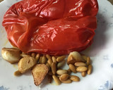 Foto del paso 1 de la receta: Rape con salsa de pimientos y piñones al vino dorado