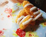 Foto langkah ke 4 dari resep Mozarella Corn Dog.
