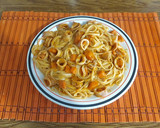 Foto del paso 6 de la receta: Tallarines🍝 con calamar "chipirón"🦑