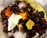 A picture of step 2 of Leftover Poha Amaranth Leaves Muthiya.