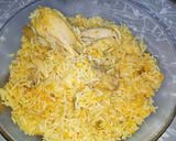 A picture of step 8 of Bohri Chicken Biryani.