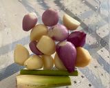 Foto langkah ke 1 dari resep Cumi asin cabe ijo #dirumahaja.