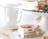 Foto do passo 8 de Bolo de Bolacha, Café e Caramelo