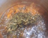 A picture of step 3 of Karaillay chicken.