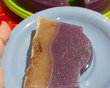 Foto langkah ke 6 dari resep Puding ubi ungu lapis oreo.