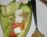 किनुआ सलाद बोट(Quinoa salad boat recipe in hindi) रेसिपी चरण 3 फोटो