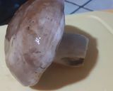 A picture of step 1 of Spaghetti with Porcini Mushrooms.