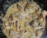 A picture of step 3 of Chicken korma🍗😋.