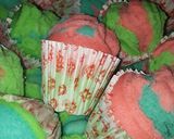 Foto langkah ke 3 dari resep Bolu mekar rainbow.