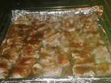 Costillas al horno con salsa barbacoa