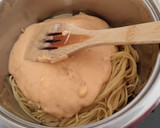 Foto del paso 5 de la receta: 💜 Falsa lasaña de espaguetis con bechamel especial (s/ lactosa)