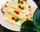 A picture of step 6 of Bread malai roll.