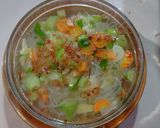 Foto langkah ke 5 dari resep Sayur bening oyong mix bihun.