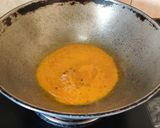 A picture of step 5 of Boondi ki Kadhi.