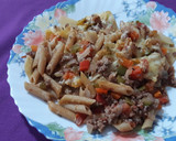 Foto del paso 6 de la receta: Macarrones integrales con carne picada