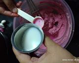 A picture of step 4 of Red Velvet Butter Cookie Roses Eggless.