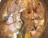 A picture of step 4 of White chicken biryani.