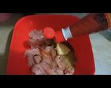 A picture of step 1 of Dragon chicken in easy way....#eidkay pakan.