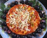 A picture of step 3 of Homemade tawa pizza.