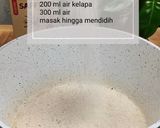Foto langkah ke 2 dari resep Coconut Saffron Pudding (1229).
