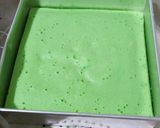 Foto langkah ke 7 dari resep Bolu Chiffon Pandan Kukus Isi Selai Nanas😋.