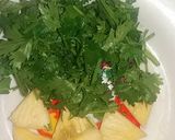 Hình bước làm 2 của món Canh chua chíp chíp