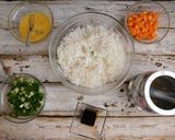 A picture of step 1 of Fried Rice.