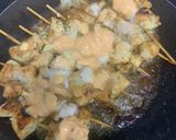 A picture of step 6 of Tawa Chicken Chathak boti.