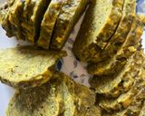A picture of step 5 of Coriander roll or cutlets.