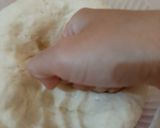 Foto langkah ke 3 dari resep 188. No Knead Pizza Eggless dengan Pinggiran Sosis.
