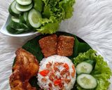 Foto langkah ke 4 dari resep Nasi Liwet ricecooker.