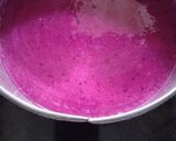 Foto langkah ke 2 dari resep Puding lapis buah naga.
